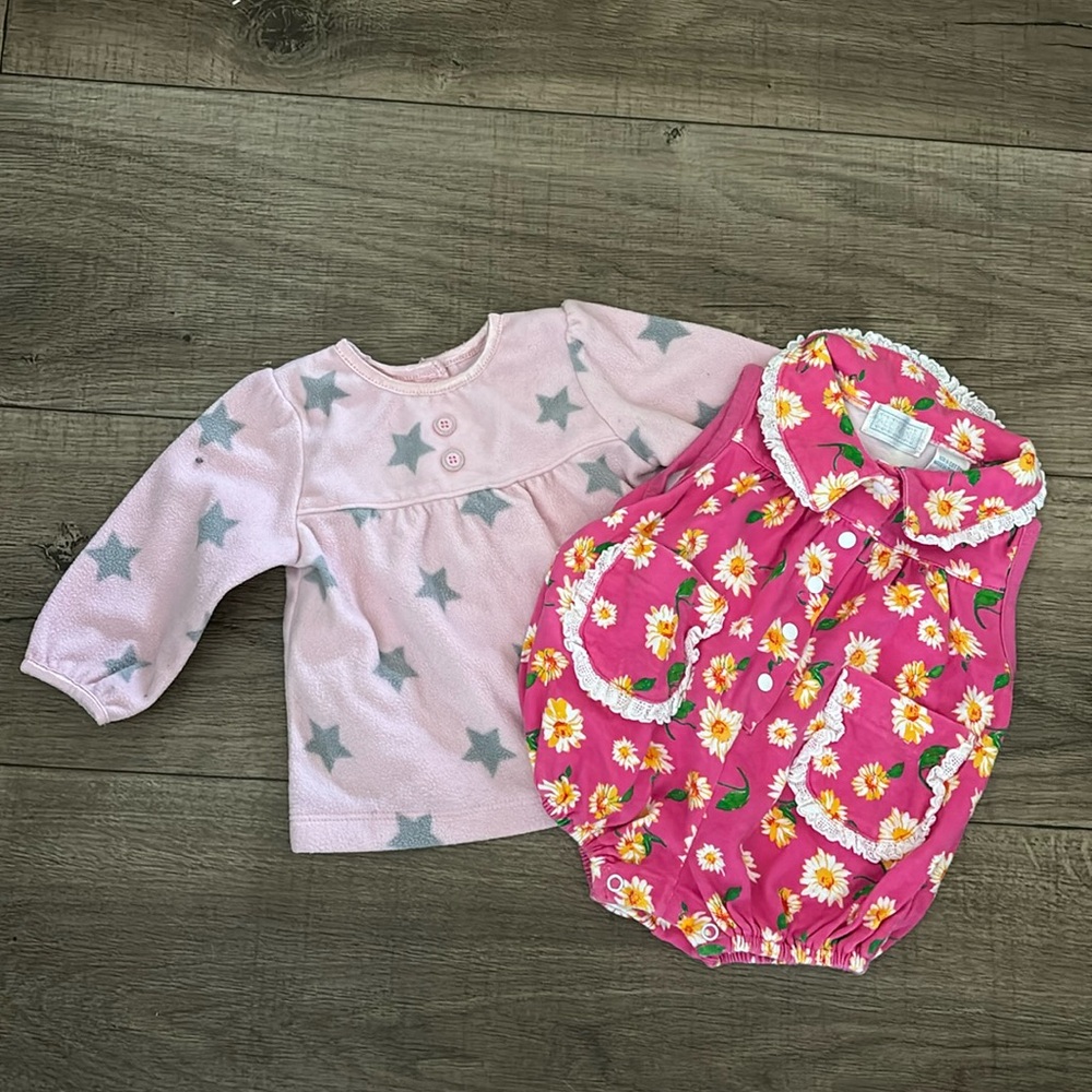 6 Months Bay Girls Bundle - Set of 2 pieces